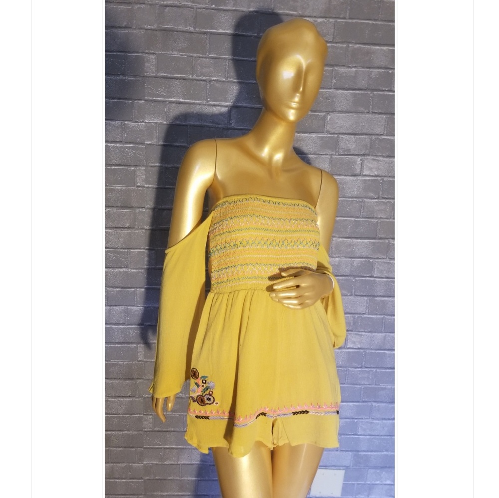 Yellow romper
